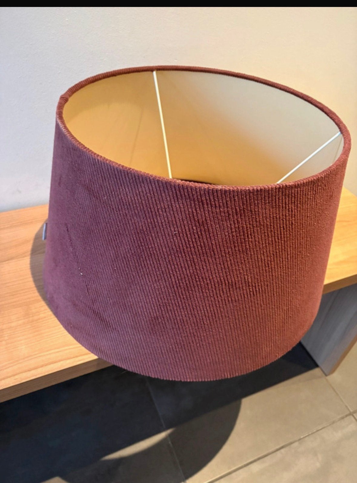 Rivièra maison Lampen kap, Ophalen, Gebruikt, Bruin, 26 cm
