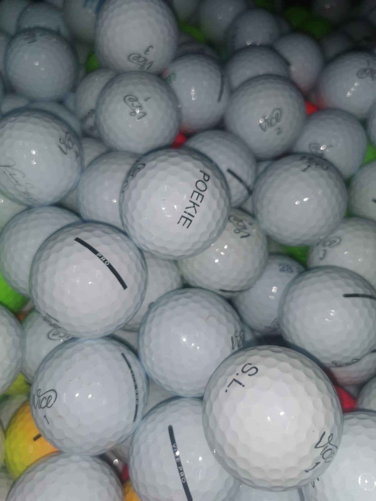 Vice pro golfballen 50 stuks, Ophalen of Verzenden, Bal(len)
