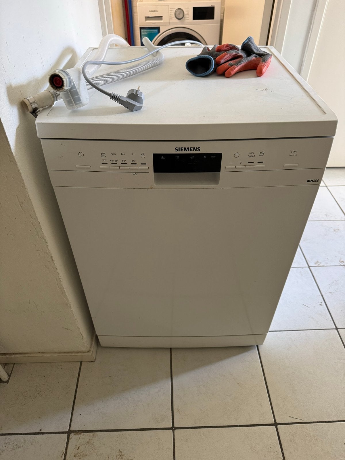 Siemens iQ300 SN235WO4EE Vrijstaande Vaatwasser, Witgoed en Apparatuur, Ophalen, Gebruikt, 60 cm of meer, Eco programma
