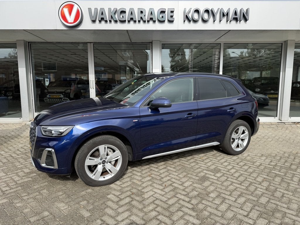 Audi Q5 55 TFSI e S ed 367pk competition Quatro | Trekhaak |, Auto's, Automaat, Gebruikt, Euro 6, 4 cilinders