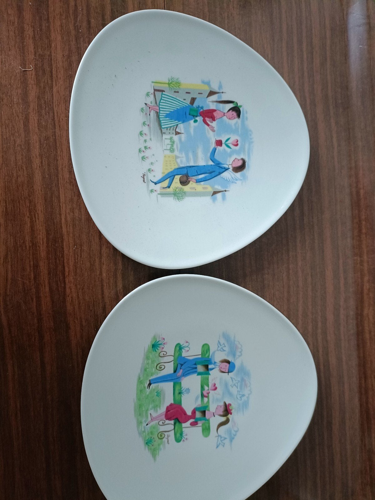 Set van 2 vintage Rosenthal borden - Raymond Peynet, Ophalen of Verzenden