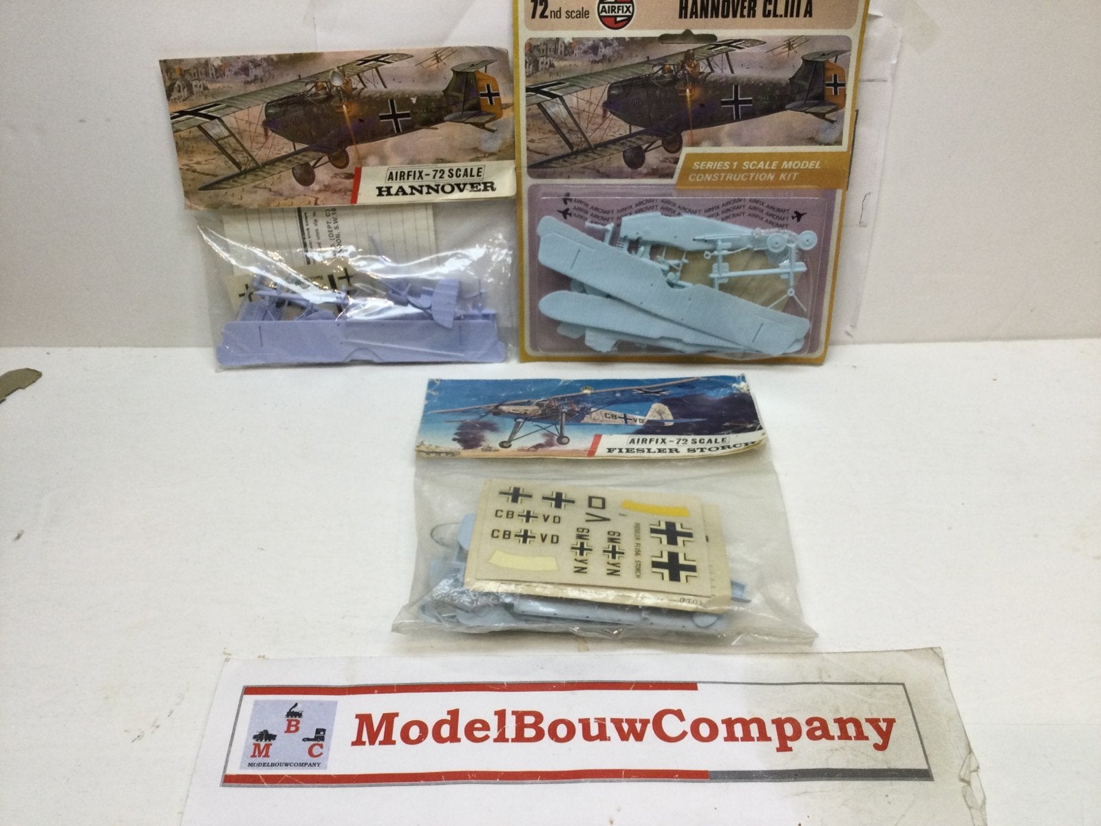 Kavel Airfix German Luftwaffe 1/72.  3 stuks, Overige merken, Ophalen of Verzenden, Zo goed als nieuw, Groter dan 1:72