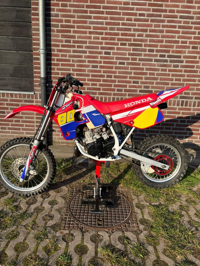 Honda cr80 nieuw opgebouwt super snel!, Ophalen of Verzenden, Zo goed als nieuw, Honda