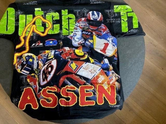 shirt TT Assen maat XL (valt groot). Rossi 125cc, Ophalen, Zo goed als nieuw, Motoren