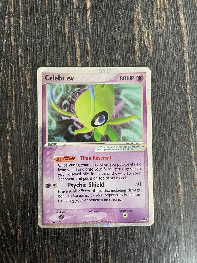 Celebi ex 17/17 HOLO!, Ophalen of Verzenden, Zo goed als nieuw