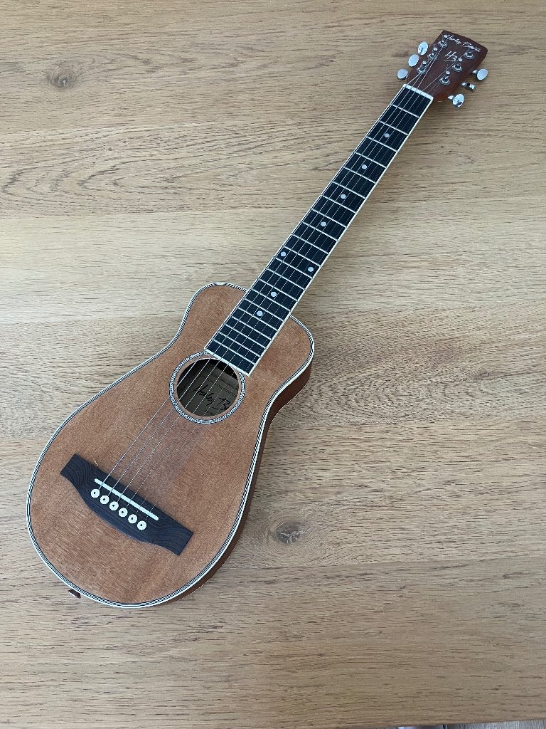 Harley Benton Traveler-Steel Akoestisch Gitaar / Reisgitaar, Ophalen of Verzenden, Zo goed als nieuw, Western- of Steelstringgitaar