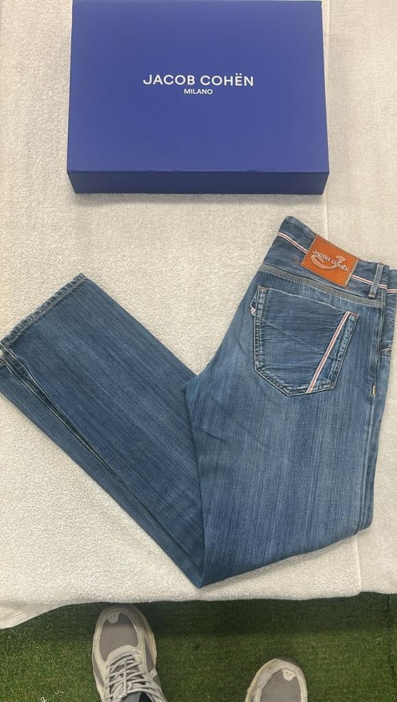 Jacob Cohen J688 Limited Jeans Spijkerbroek Bard LTD - W33, Blauw, ., Ophalen of Verzenden, Zo goed als nieuw
