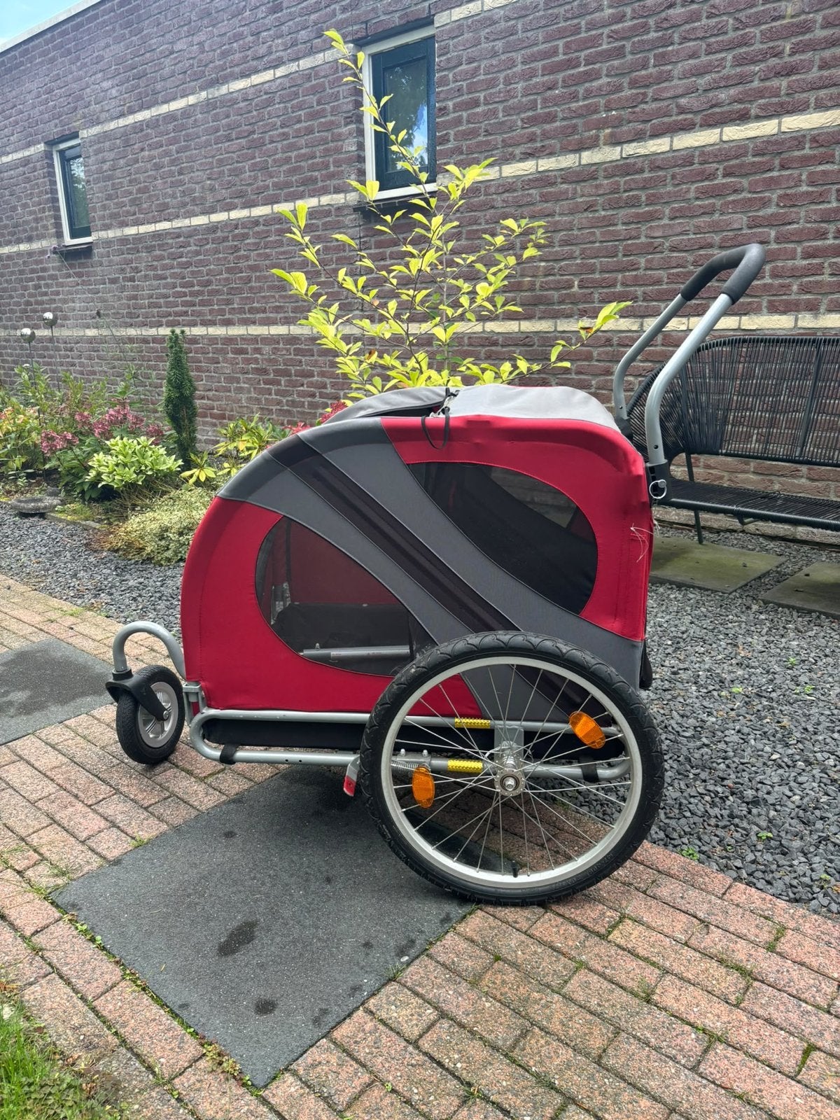 DutchDog Doggyride Hondenfietskar, Ophalen, Opvouwbaar, 20 tot 40 kg, Zo goed als nieuw