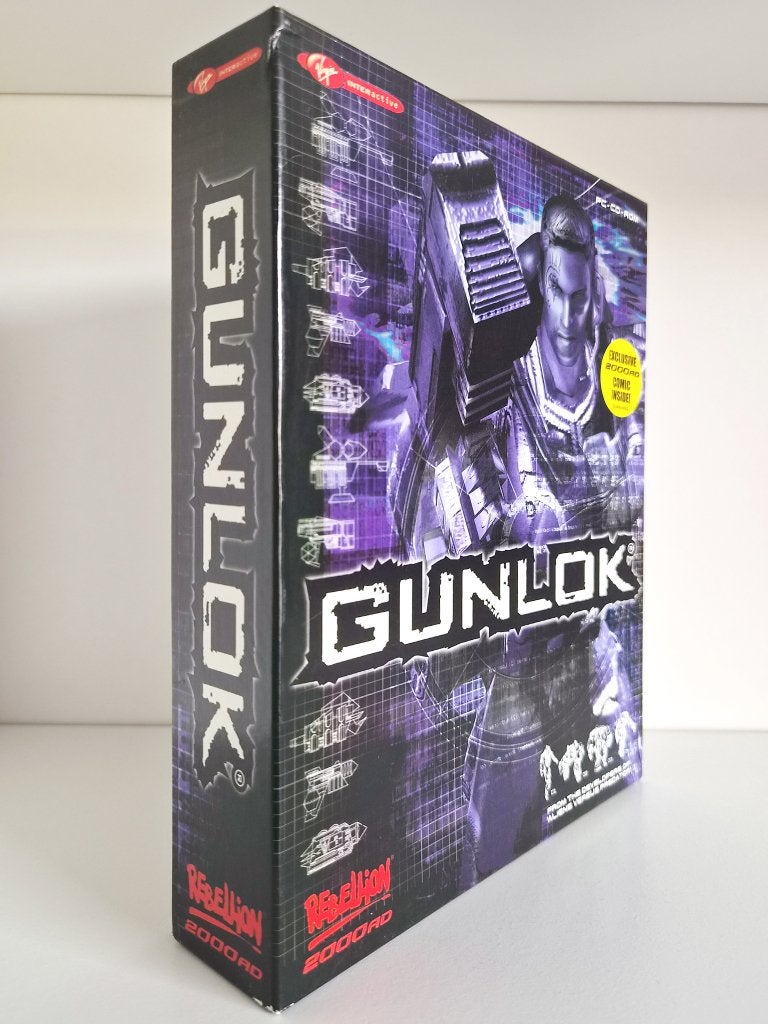 Gunlok - PC Big Box, 1 speler, Ophalen of Verzenden, Zo goed als nieuw, Strategie en Constructie