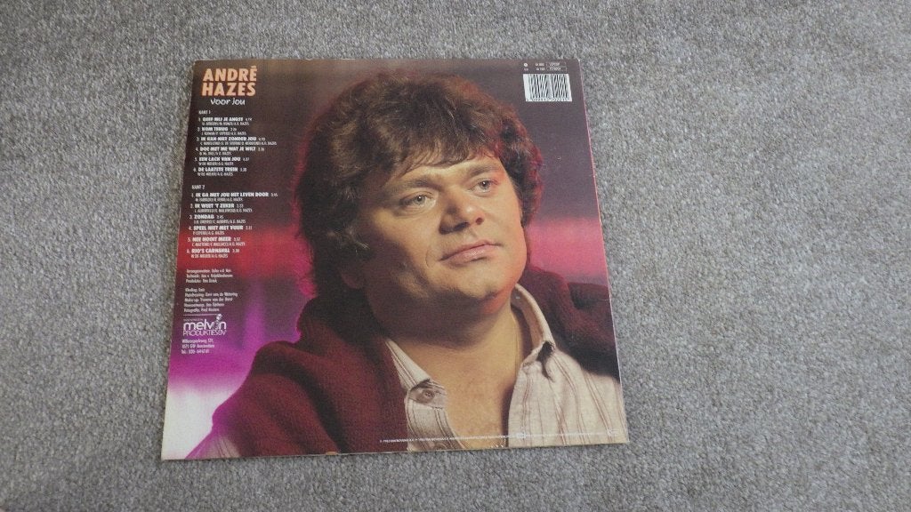 LP Andre Hazes Voor jou, Ophalen of Verzenden, Gebruikt, 12 inch, Levenslied of Smartlap