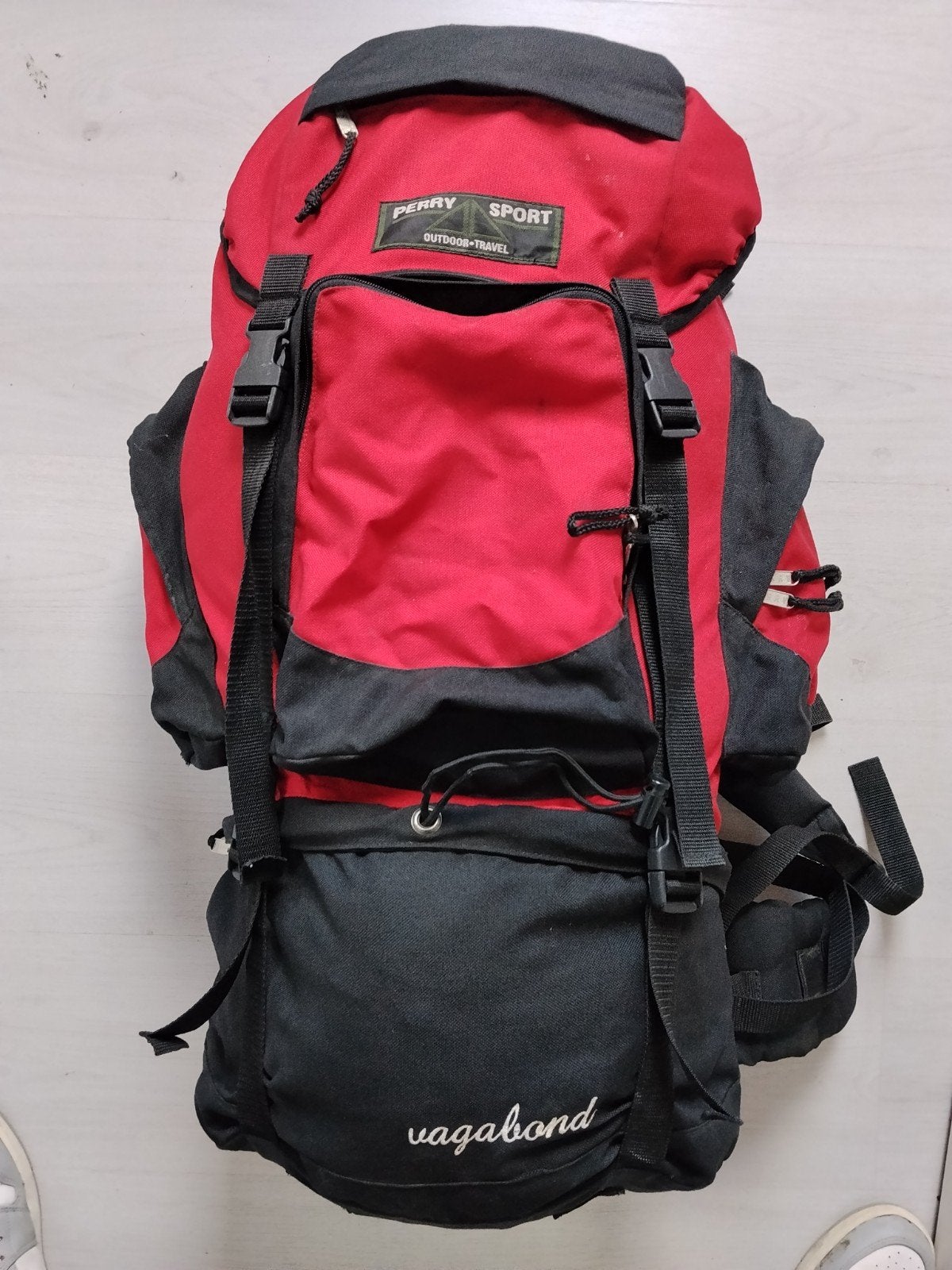 Grote 75 liter rugzak backpack Perry Sport Vagabond, Ophalen of Verzenden, Gebruikt
