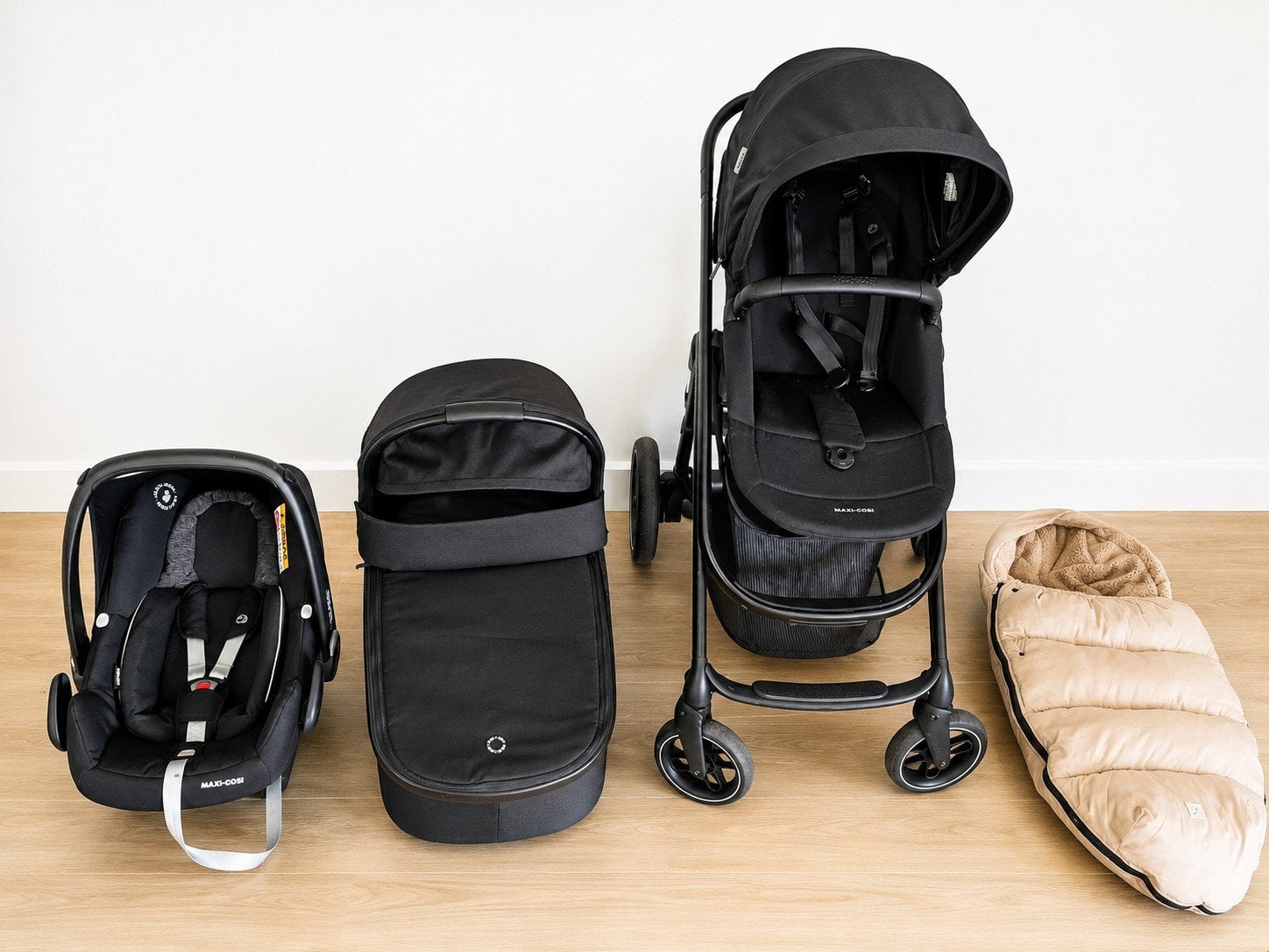 Maxi-Cosi Plaza Plus kinderwagen - compleet + voetenzak, Ophalen, Gebruikt, Maxi-Cosi
