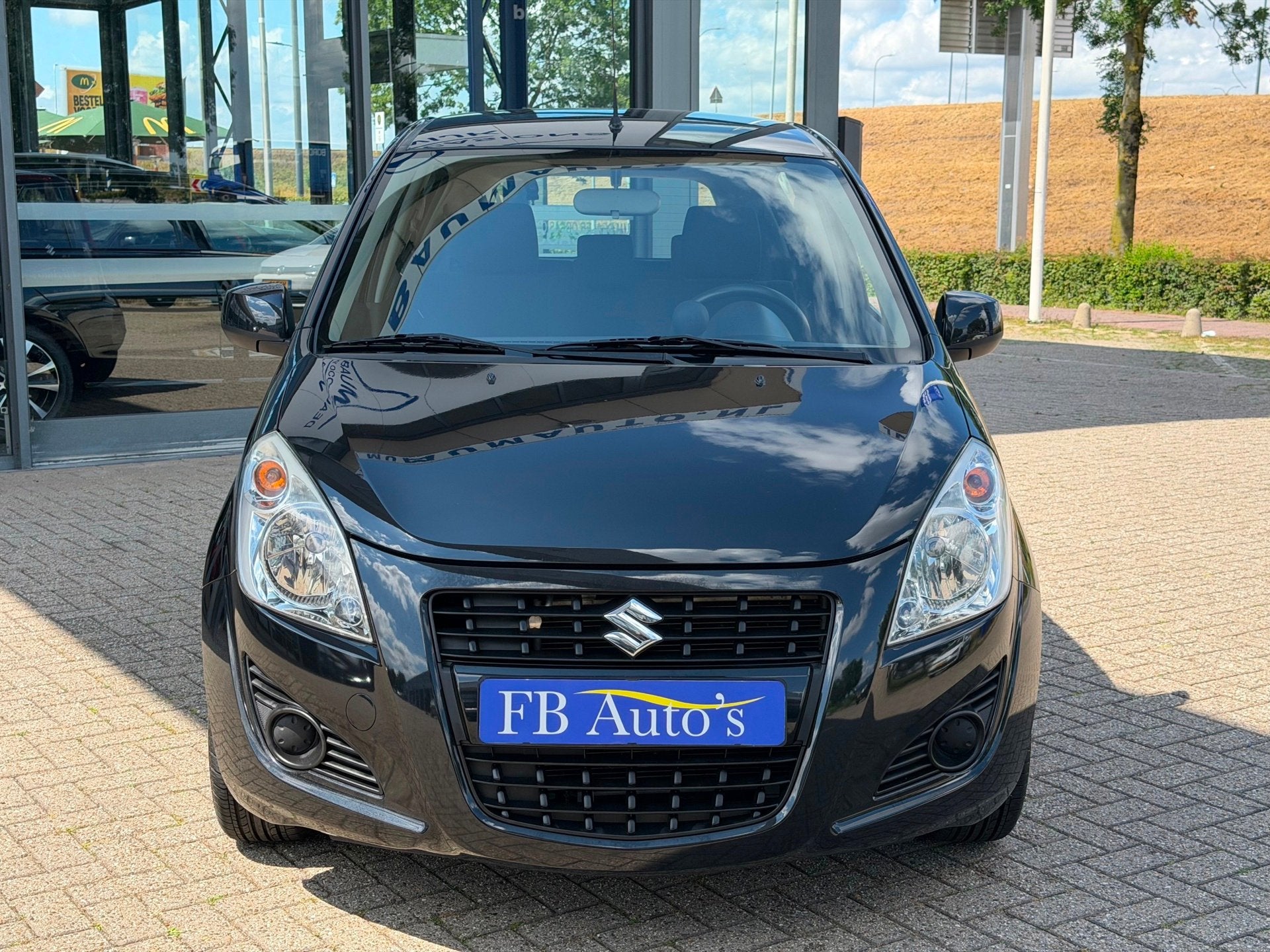 Suzuki Splash 1.0 VVT Comfort Airco, Stof, Gebruikt, Zwart, Origineel Nederlands