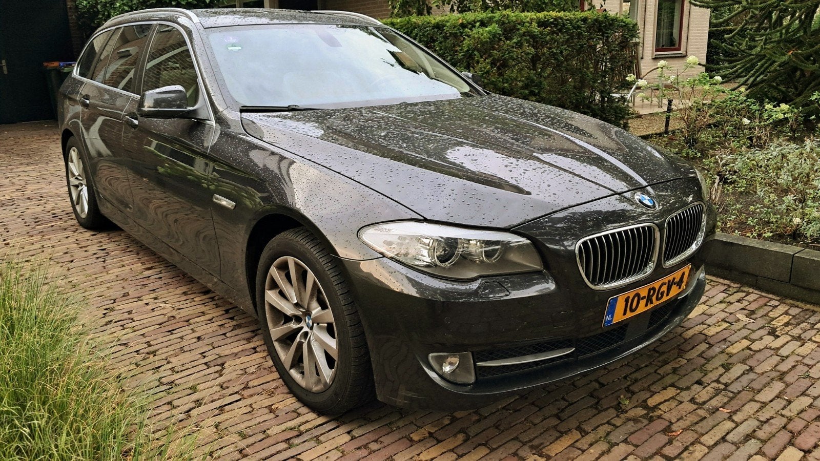 BMW 5-serie Touring 523i / Goed Onderhouden, Auto's, Achterwielaandrijving, Beige, 2000 kg, 2996 cc