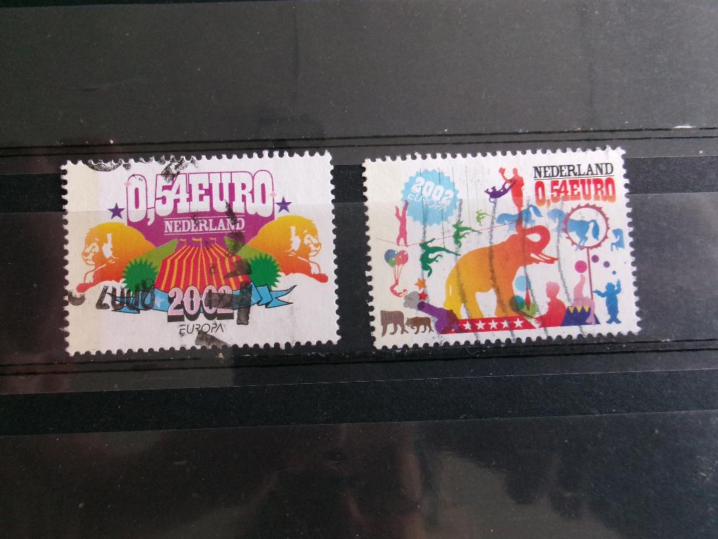 2002 - europa, circus 965c), Verzenden, Gestempeld