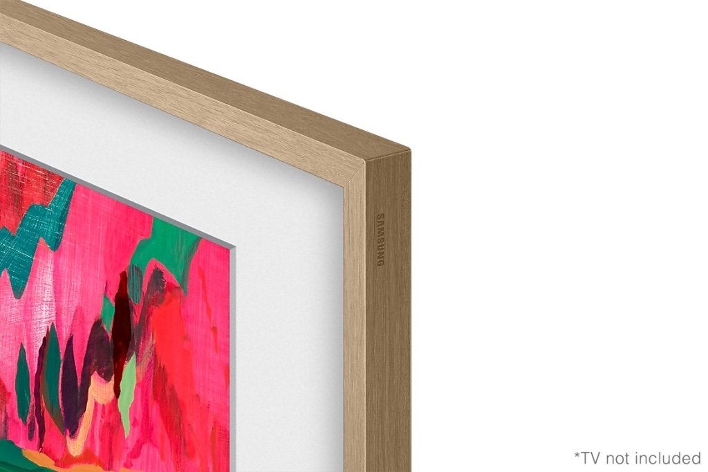 Samsung Frame Lijst 65" Teakhout Look (Nieuw & Ongebruikt), Ophalen of Verzenden, Nieuw