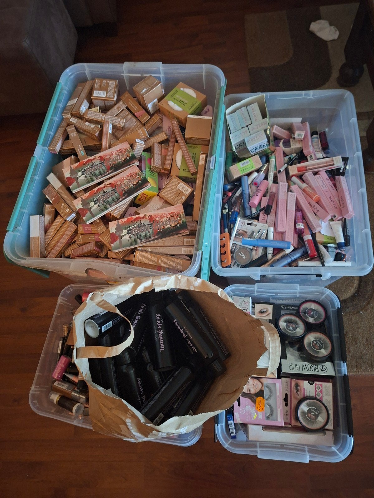 Partij make-up 1600 stuks, Ophalen, Overige kleuren, Gehele gezicht, Nieuw