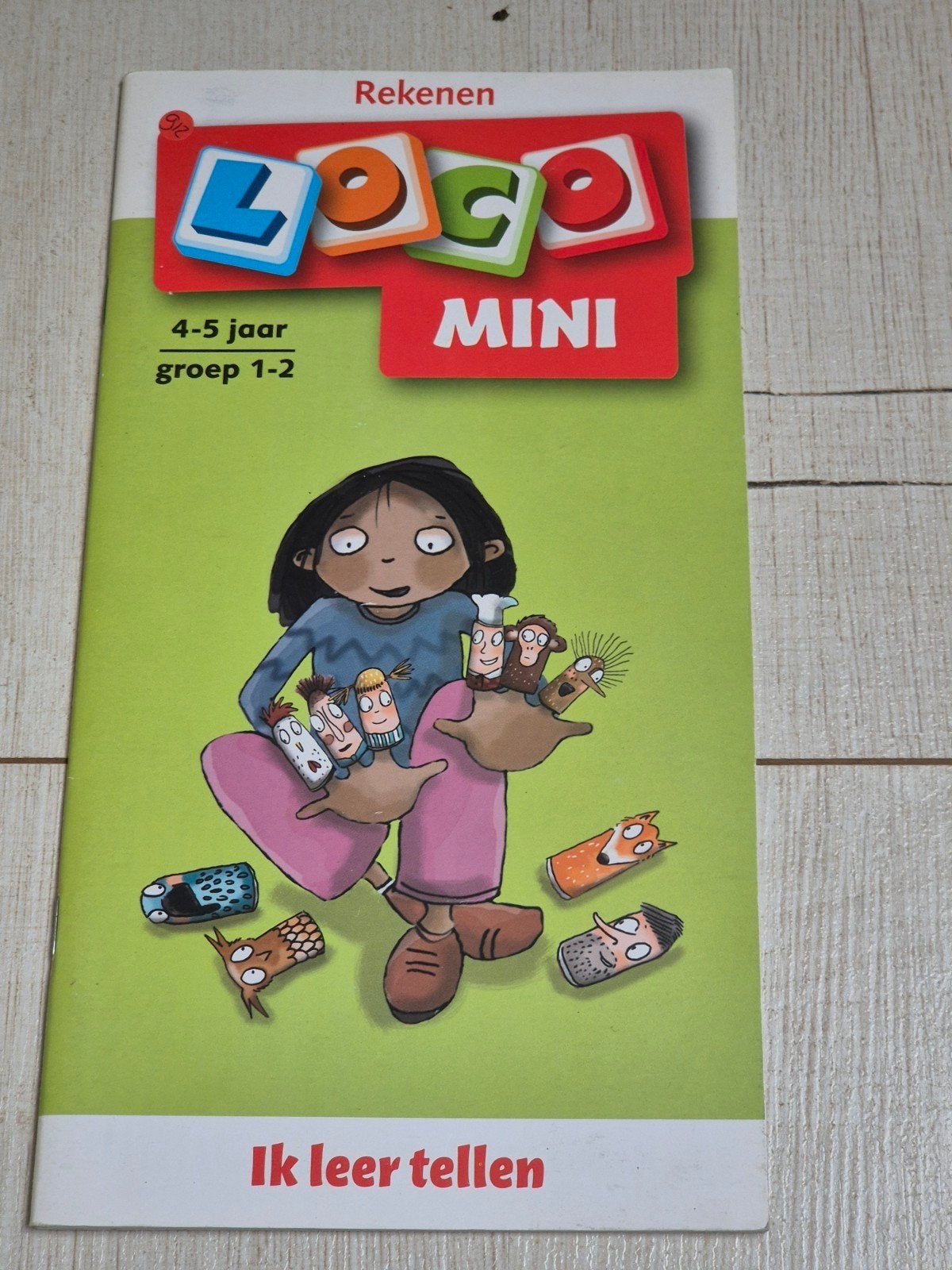 Mini Loco reken boekje: Ik leer tellen 4/5 jaar, NIEUW, Kinderen en Baby's, Speelgoed | Educatief en Creatief, Ophalen, Nieuw