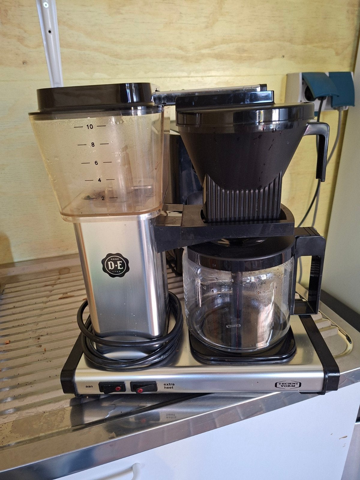 douwe egberts koffiezetapparaat., Ophalen, Koffiemachine, Gemalen koffie