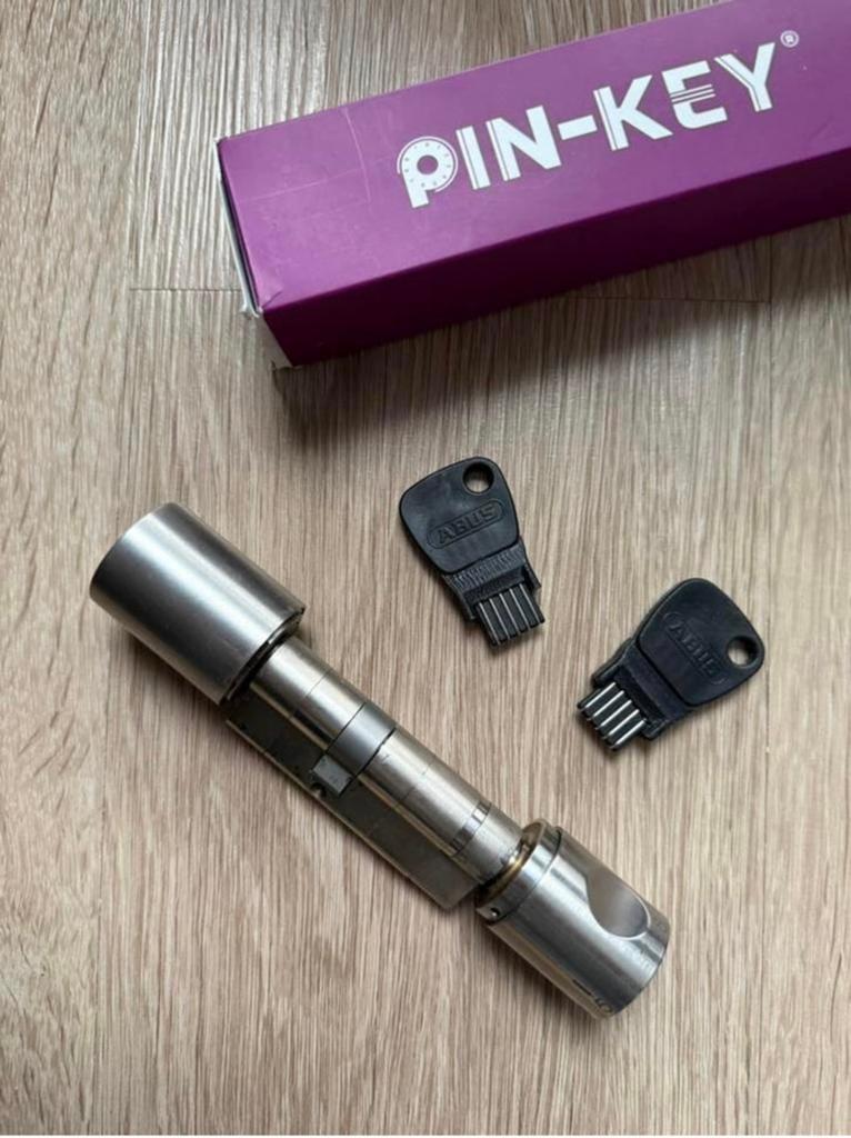 PIN-KEY Deurslot met elektronische codecilinder en sleutel, Ophalen of Verzenden, Nieuw