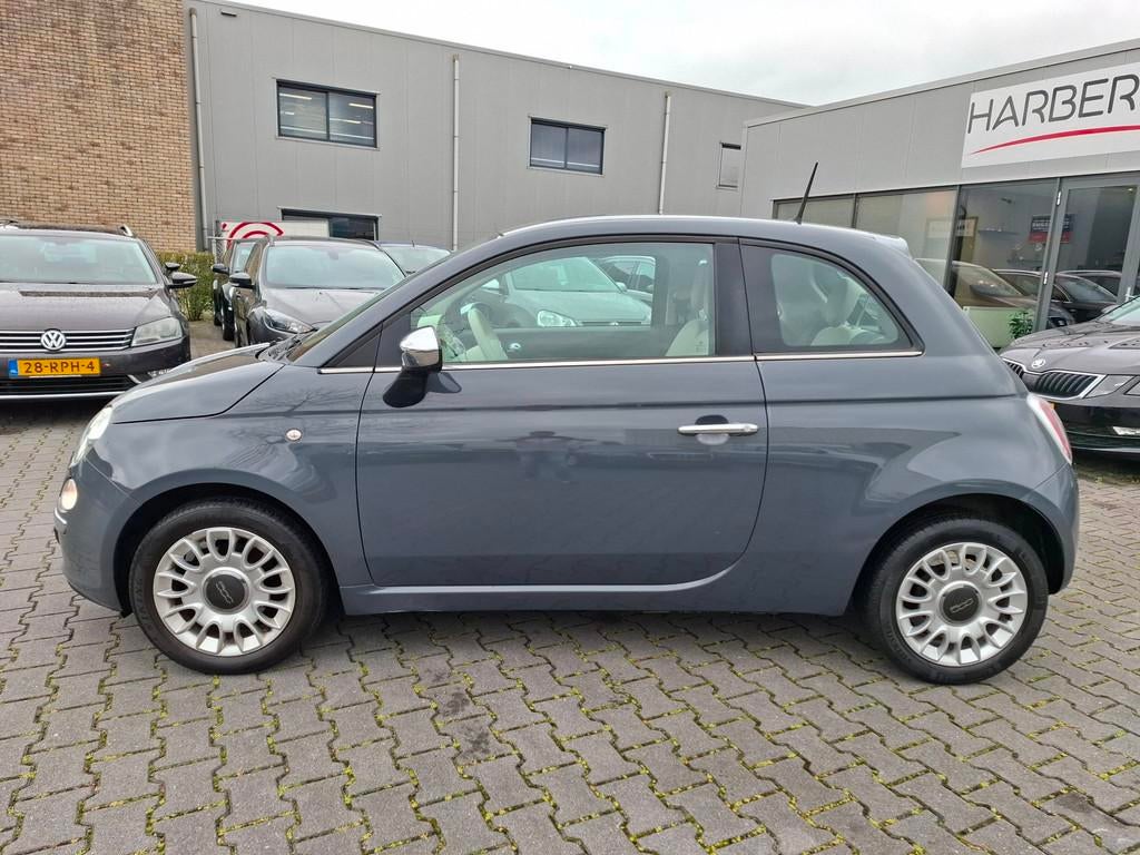 Fiat 500 1.0 TwinAir Easy AIRCO/SPORTVELGEN/NETJES!, Auto's, Gebruikt, 840 kg, Leder en Stof, Origineel Nederlands