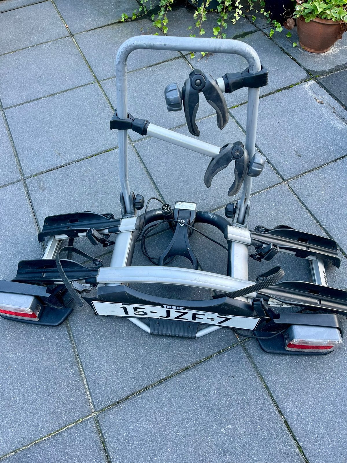 Thule EuroWay 921 Trekhaakdrager voor 2 fietsen, Auto diversen, Ophalen, 2 fietsen, Gebruikt, Trekhaakdrager