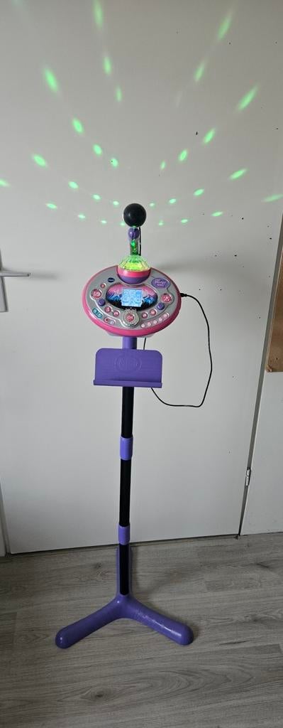 VTech Kidi Super Star Karaoke Microfoon met Lichteffecten, Ophalen, Gebruikt, Jongen of Meisje