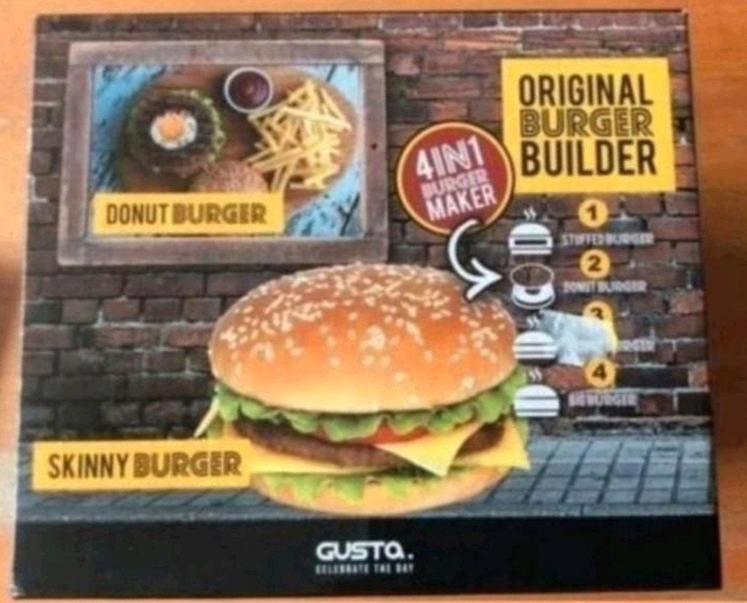 Gusta burgermaken 4 in 1, Huis en Inrichting, Ophalen of Verzenden
