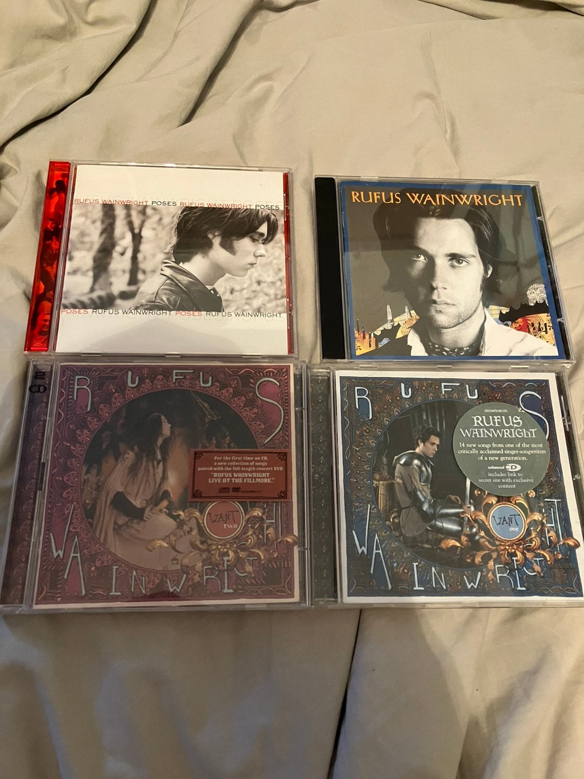 4 CD’s Rufus Wainwright, Ophalen of Verzenden, Zo goed als nieuw