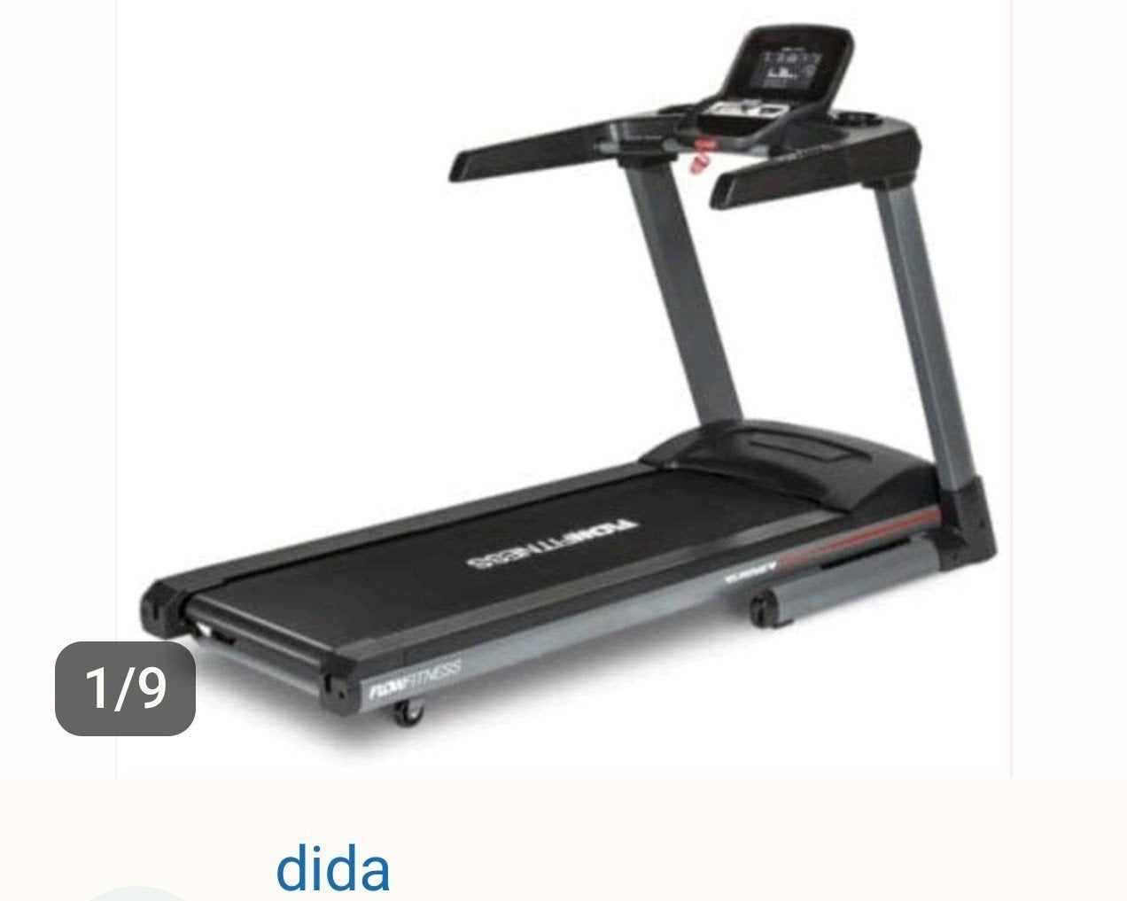 Sport Flowfitness weinig gebruikt loopband klapbaar, Sport en Fitness, Fitnessapparatuur, Ophalen, Loopband