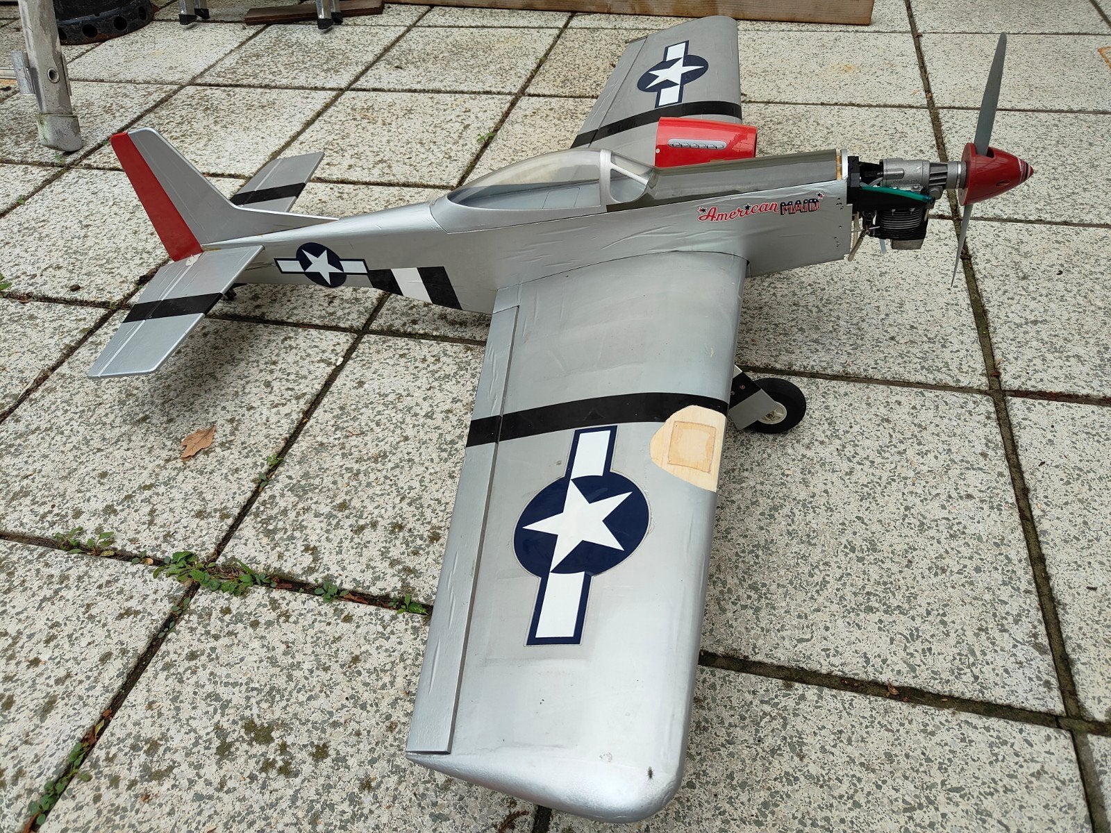 Te koop P51 Mustang, Ophalen of Verzenden, Nitro