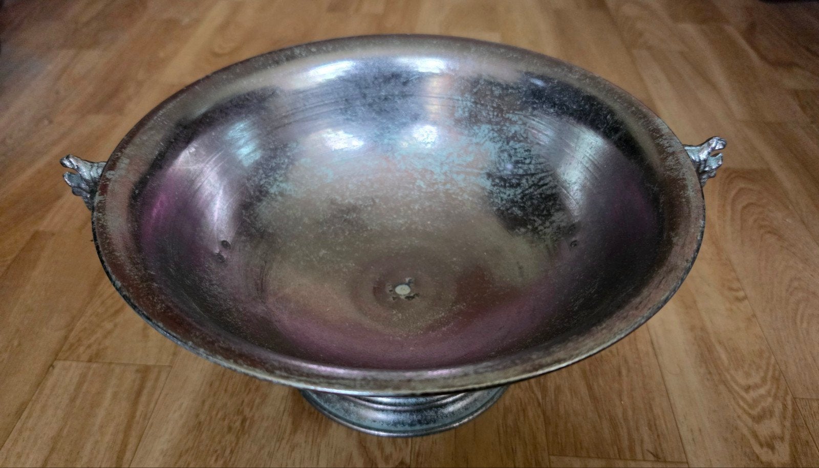 Schaal Zilver (Koper) Kleurig, Ophalen of Verzenden