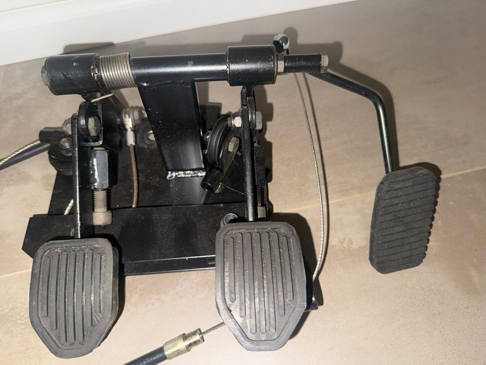 Compleet pakket dubbele bediening auto - slangen systeem, Verzenden, Gebruikt