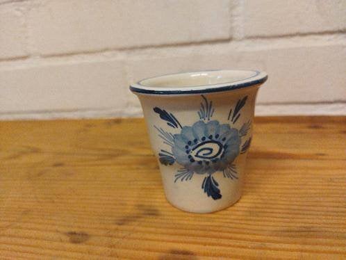Delfts blauw potje / vaasje, Ophalen of Verzenden