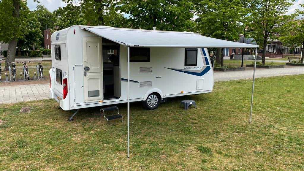 Thule Omnistor 1200 Luifel 3,75m breed, Ophalen of Verzenden, Gebruikt
