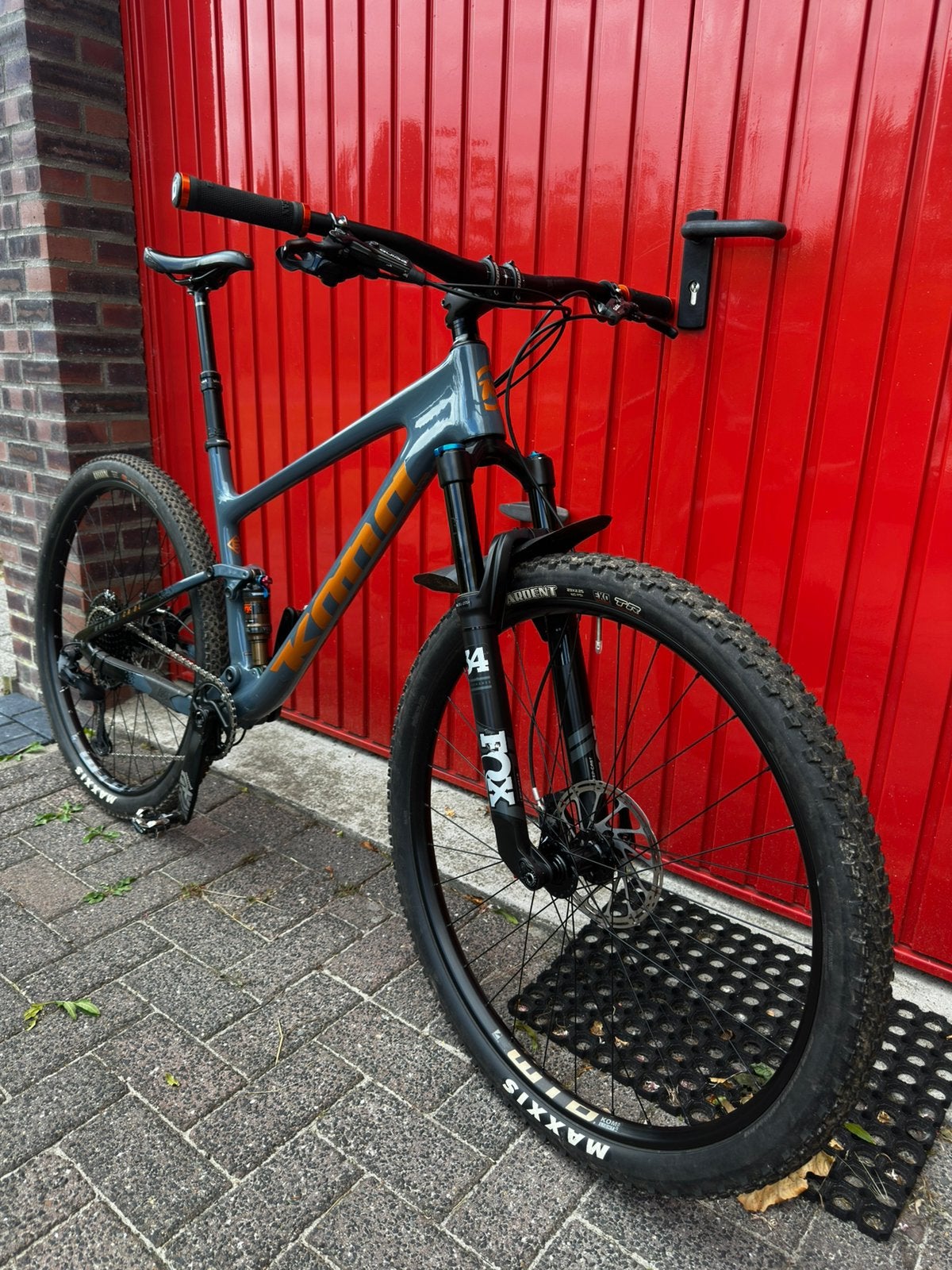 Kona hei hei cr/dl, full carbon full suspension L, Gebruikt, Schijfrem, 53 tot 57 cm, Ophalen