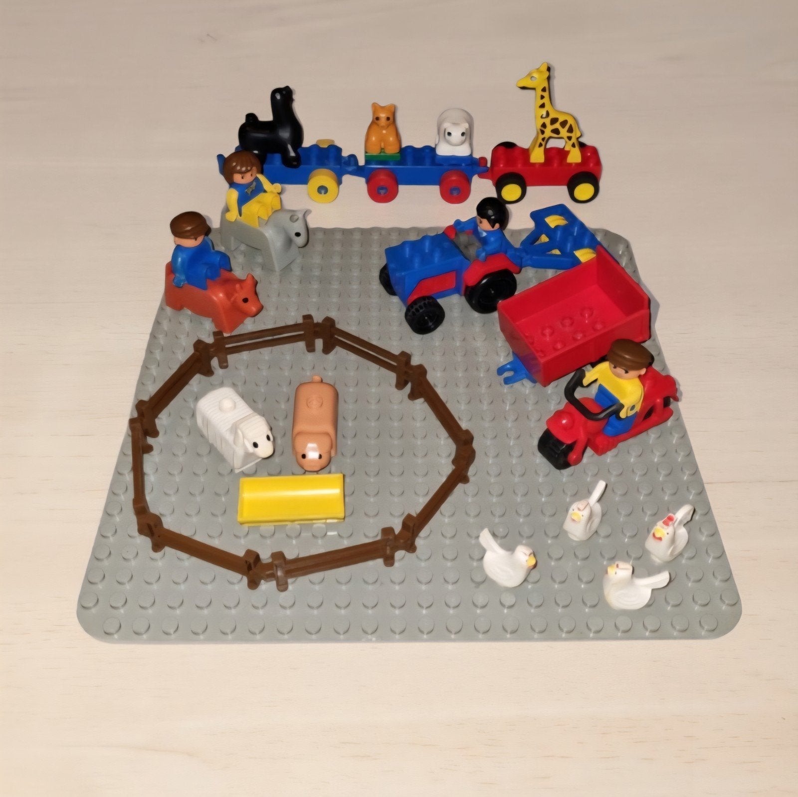 Lego duplo boerderij met bouwplaat, Kinderen en Baby's, Ophalen of Verzenden