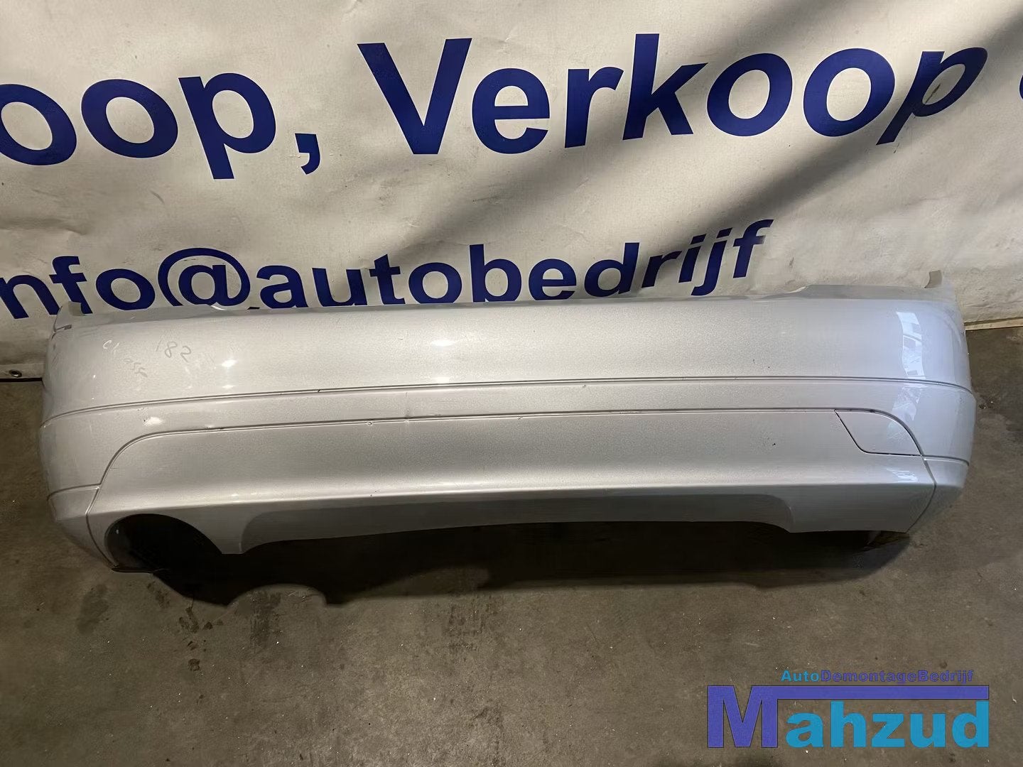 MERCEDES C-KLASSE W204 Zilver C775 Achterbumper 2007-2013, Auto-onderdelen, Gebruikt, Mercedes-Benz AG, Mercedes-Benz, Ophalen of Verzenden