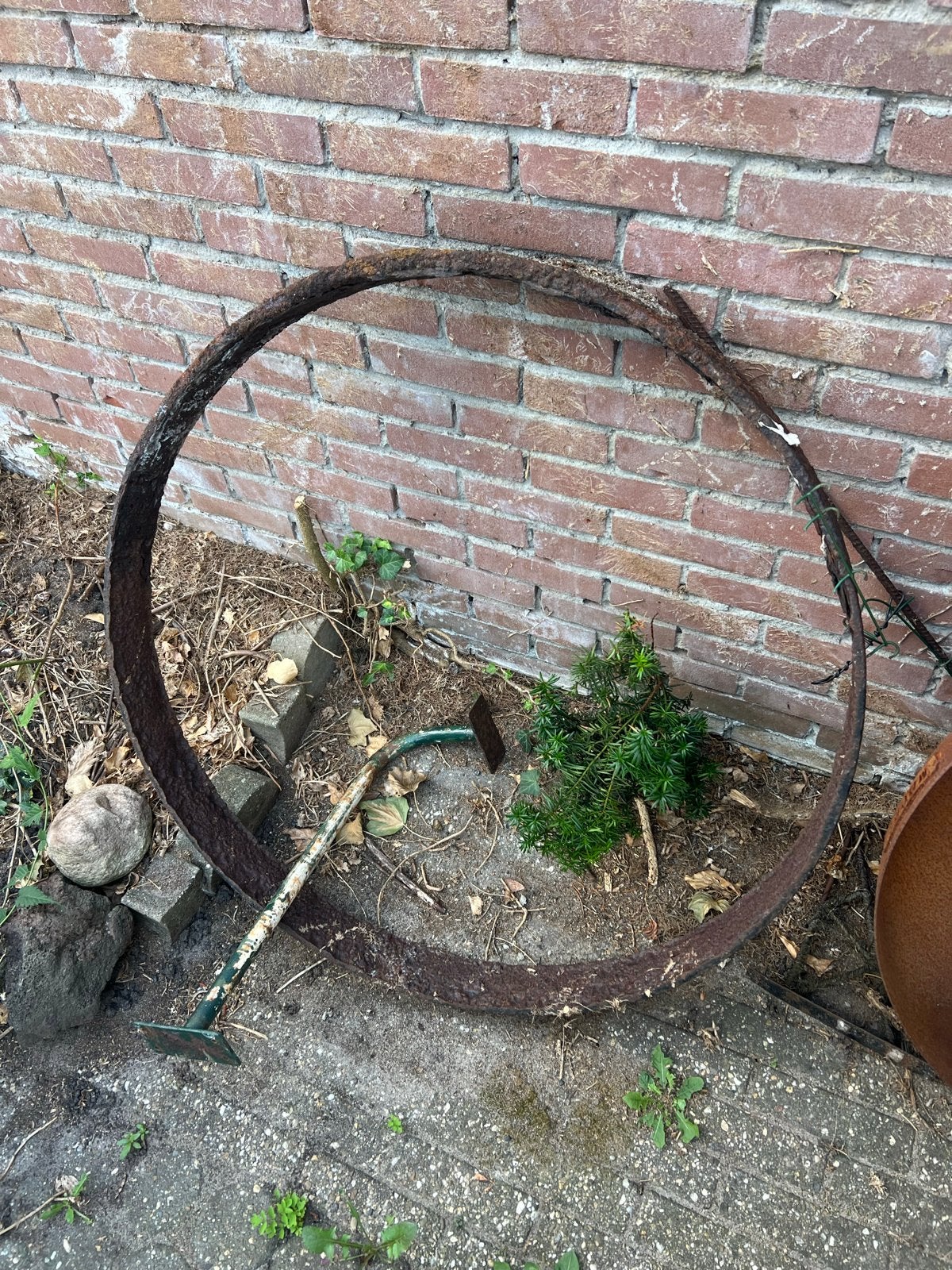 Ijzeren boog, Ophalen