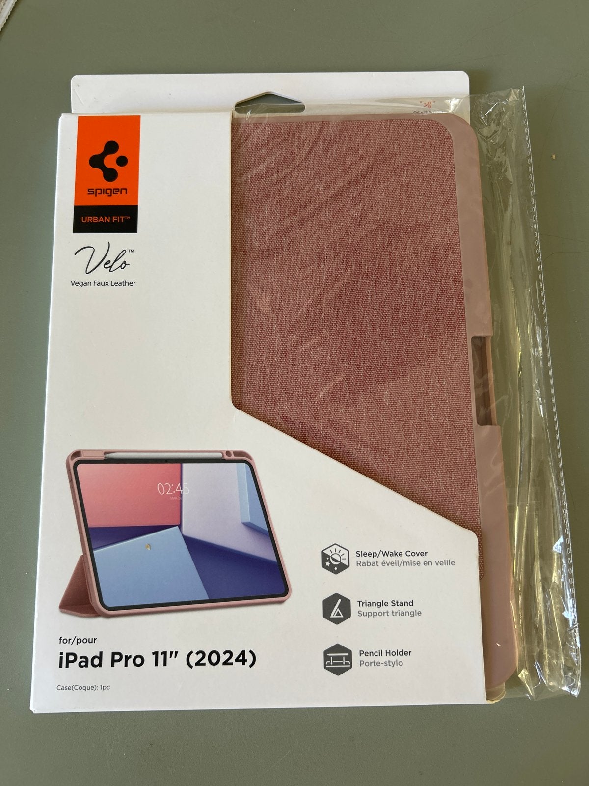 NIEUW! Spigen Urban Fit Velo Hoes voor iPad Pro 11" (2024), Computers en Software, Apple iPads, Ophalen of Verzenden, Nieuw, 11 inch
