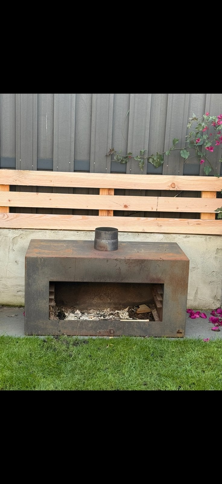 Buiten kachel Burn met beugel voor te hangen, Ophalen, Zo goed als nieuw, Elektrisch, Overige soorten