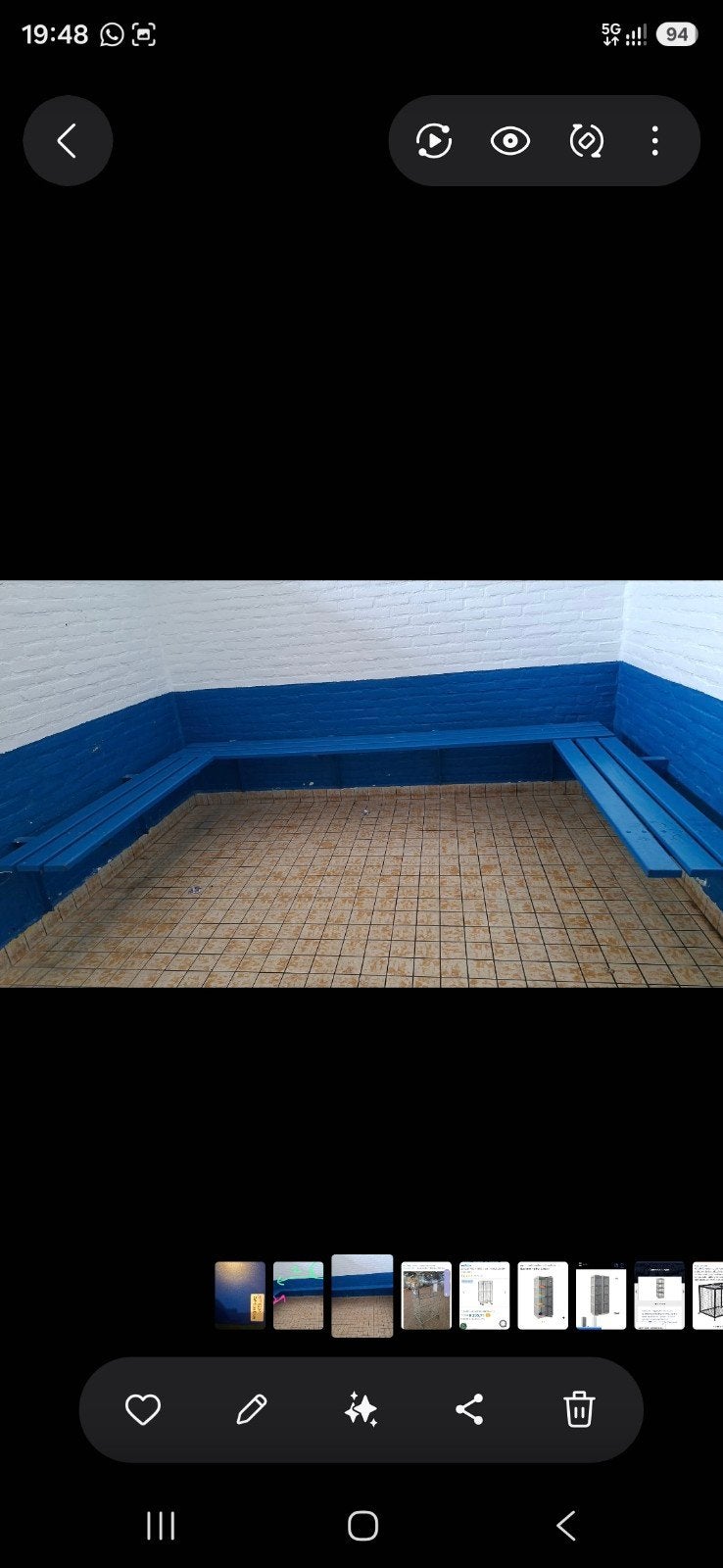 Kleedkamer banken, Sport en Fitness, Ophalen of Verzenden