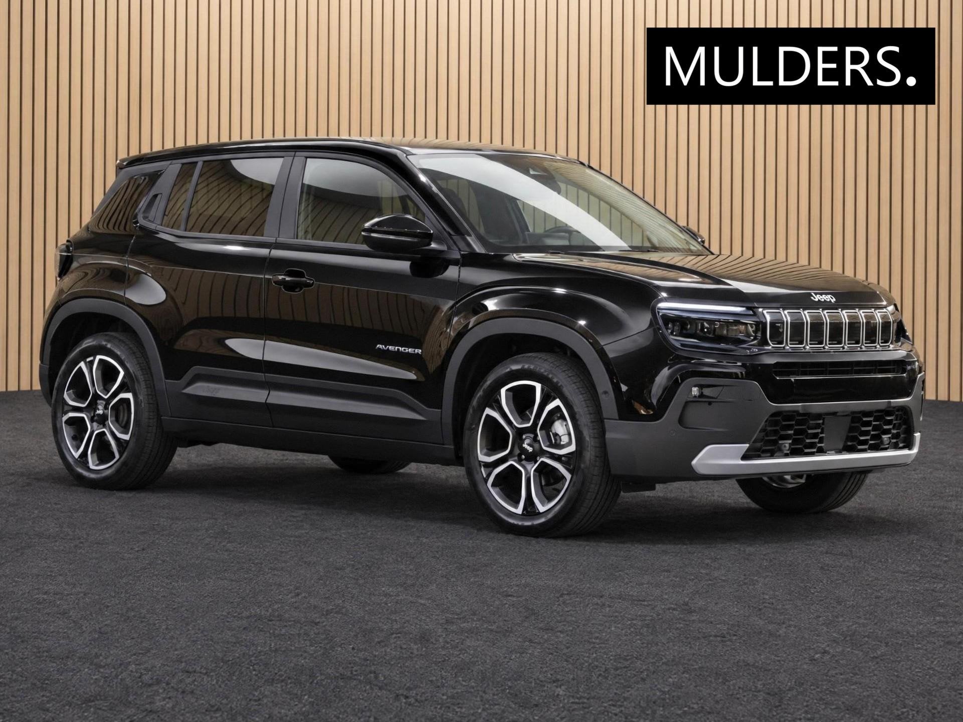 Jeep Avenger Summit 54 kWh VOORRAAD KORTING, Auto's, 12 maanden, 394 km, 334 min, Leder en Stof