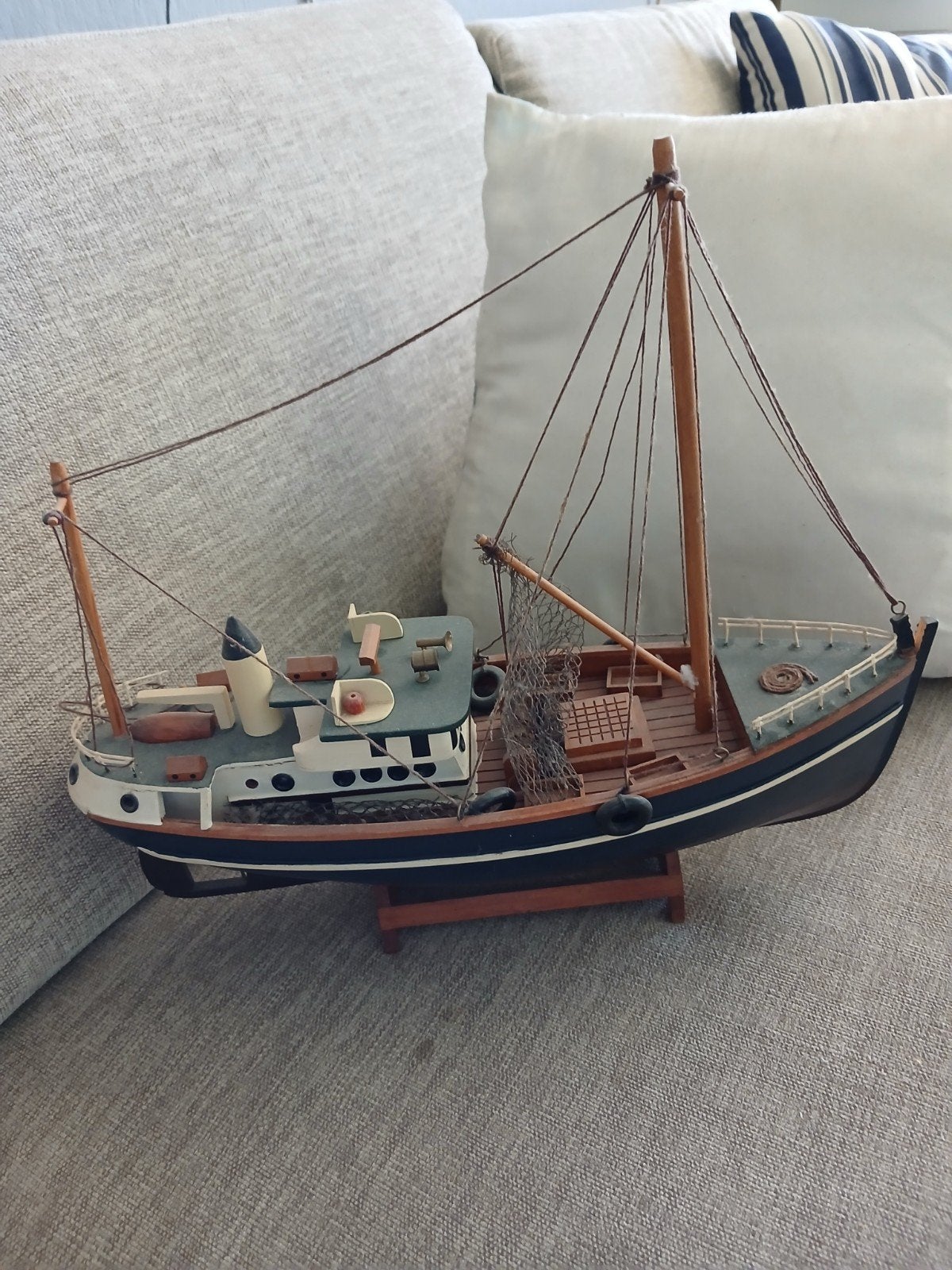 hoyten vissers boot te koop, Hobby en Vrije tijd, Modelbouw | Boten en Schepen, Ophalen, Gebruikt