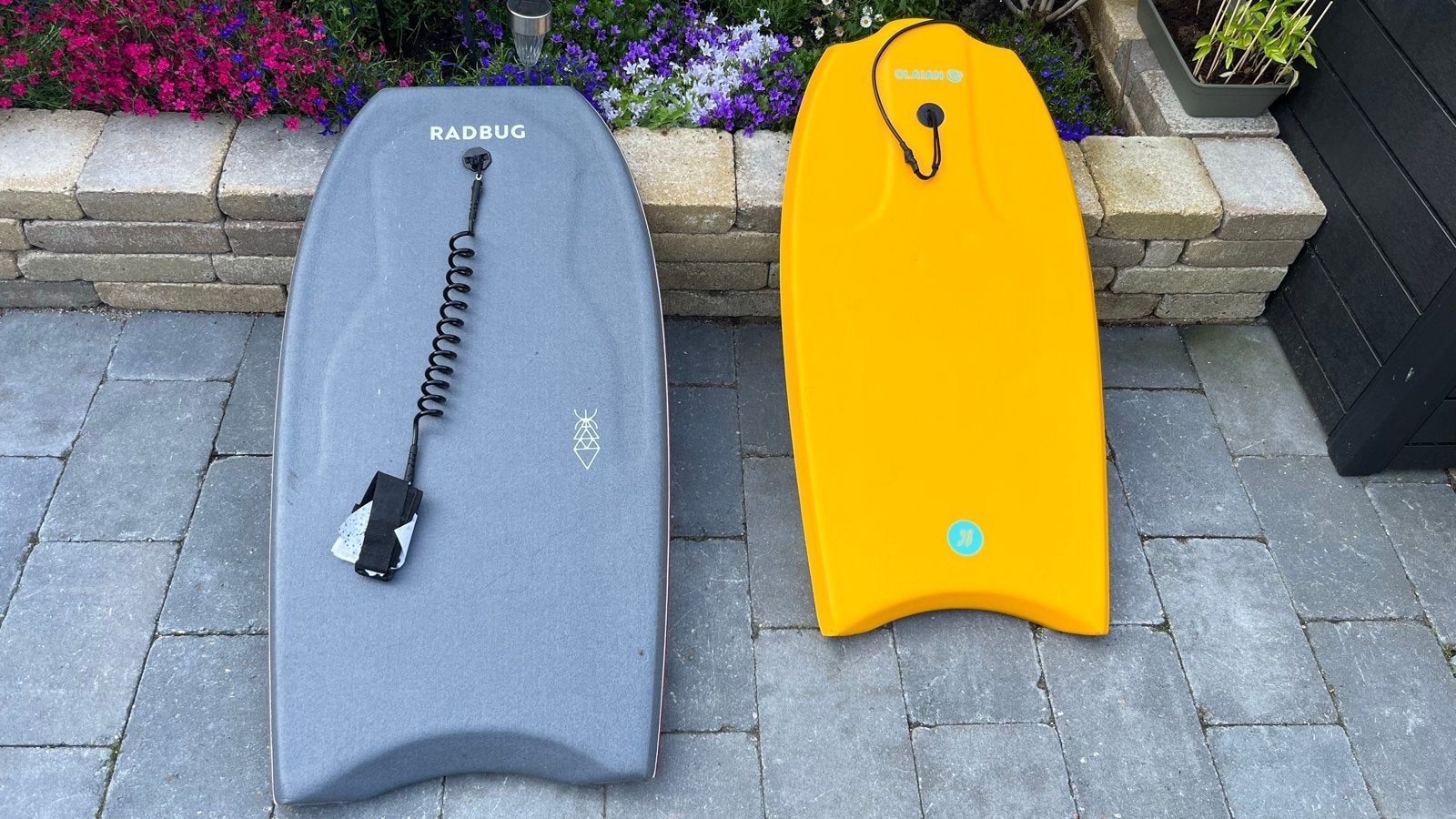 Bodyboards: Radbug en Olaian (2 stuks), Ophalen, Gebruikt, Overige typen, Met koord