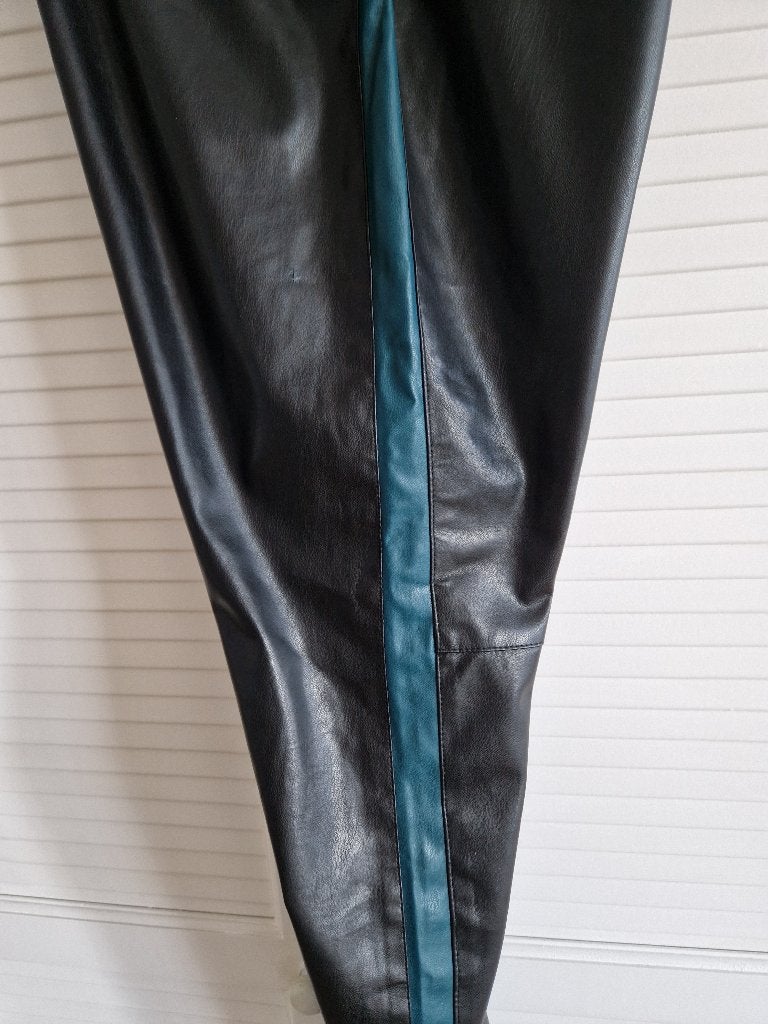 Sandwich Vegan Leatherlook Broek maat 40, Zwart, Zo goed als nieuw, Lang, Sandwich