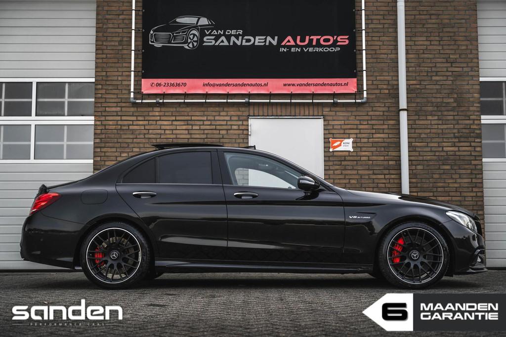 Mercedes C-klasse AMG C63s 511pk|Pano|HUD|360cam|Memory|ACC, Automaat, Achterwielaandrijving, 510 pk, Automatische klimaatregeling