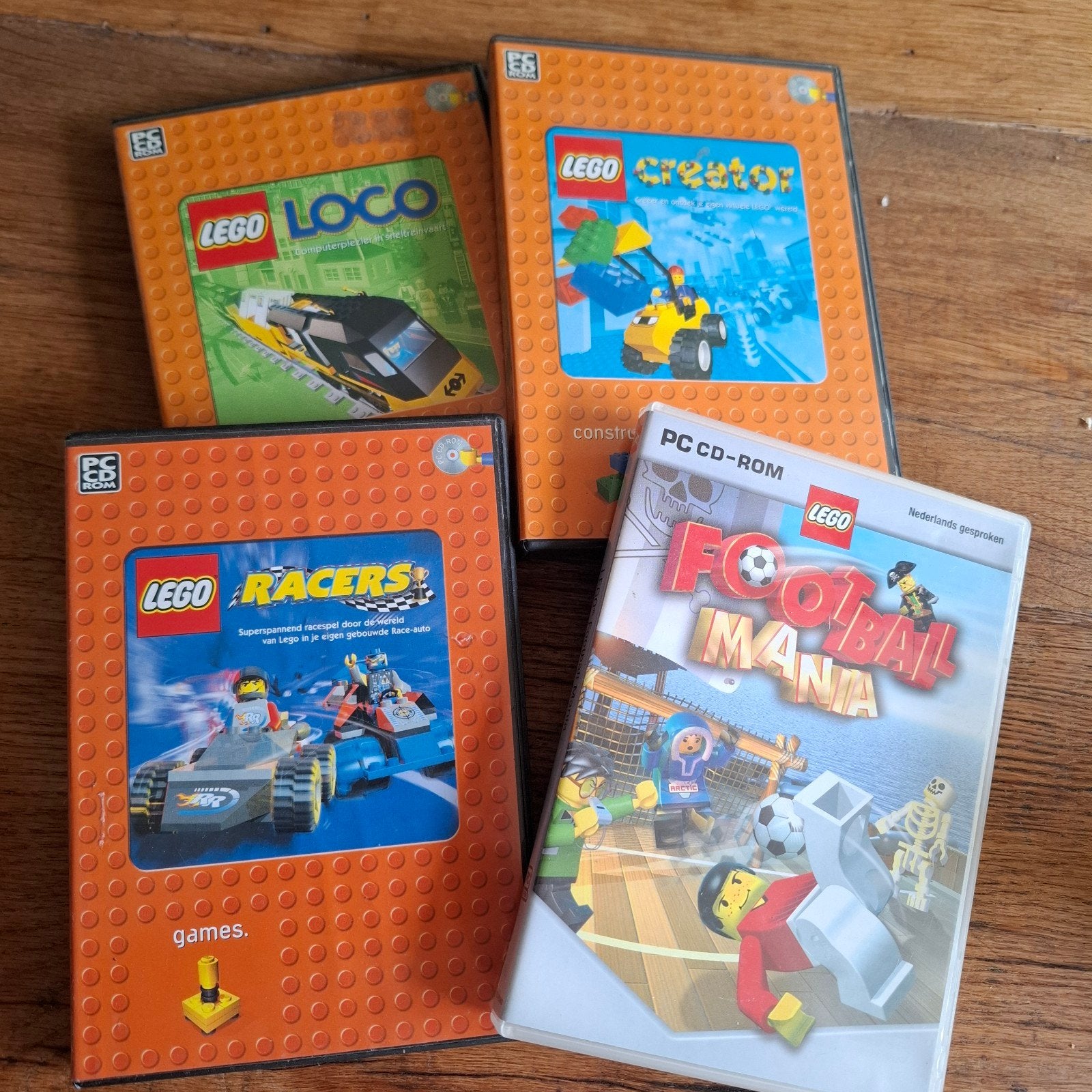 Lego PC CD-ROM Spellen, Gebruikt, Overige genres, 1 speler, Eén computer