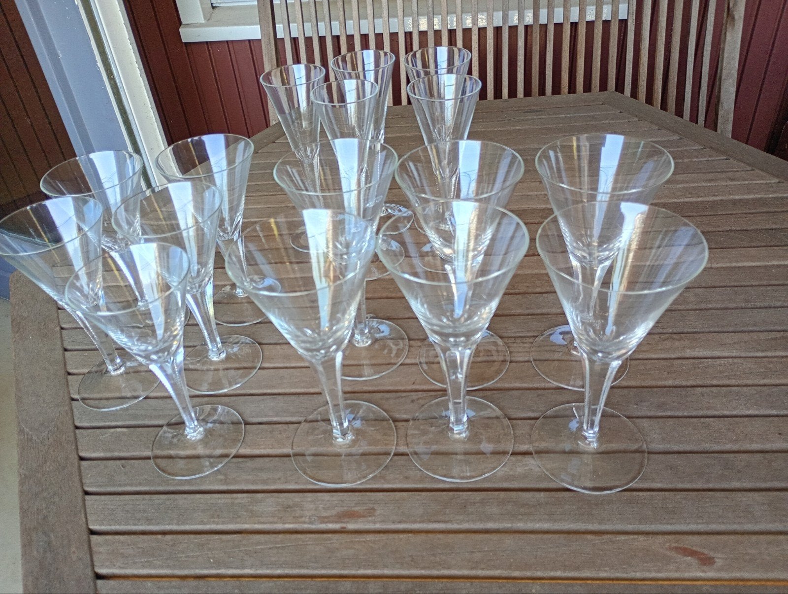 Moser champagneglazen set - en andere sets, Antiek en Kunst, Ophalen of Verzenden