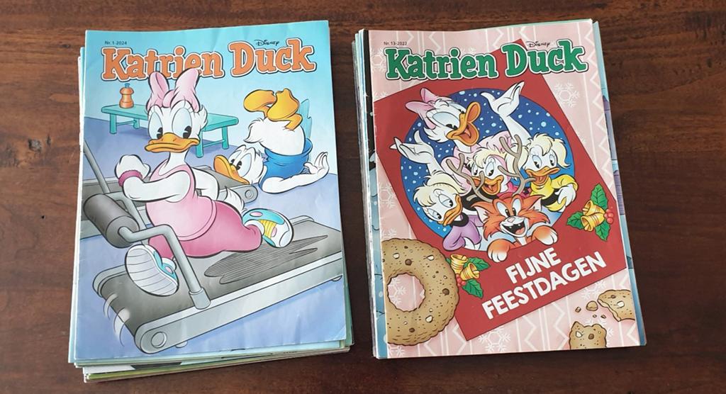 Weekblad Katrien Duck, Meerdere comics, Ophalen, Gelezen, Europa